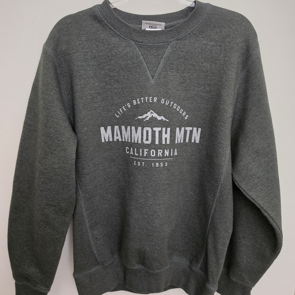 Men's Crewneck Sweatshirt - Dark Green
